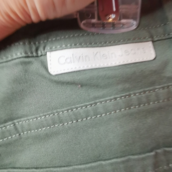 Calvin Klein Green Jeans - Picture 9 of 13
